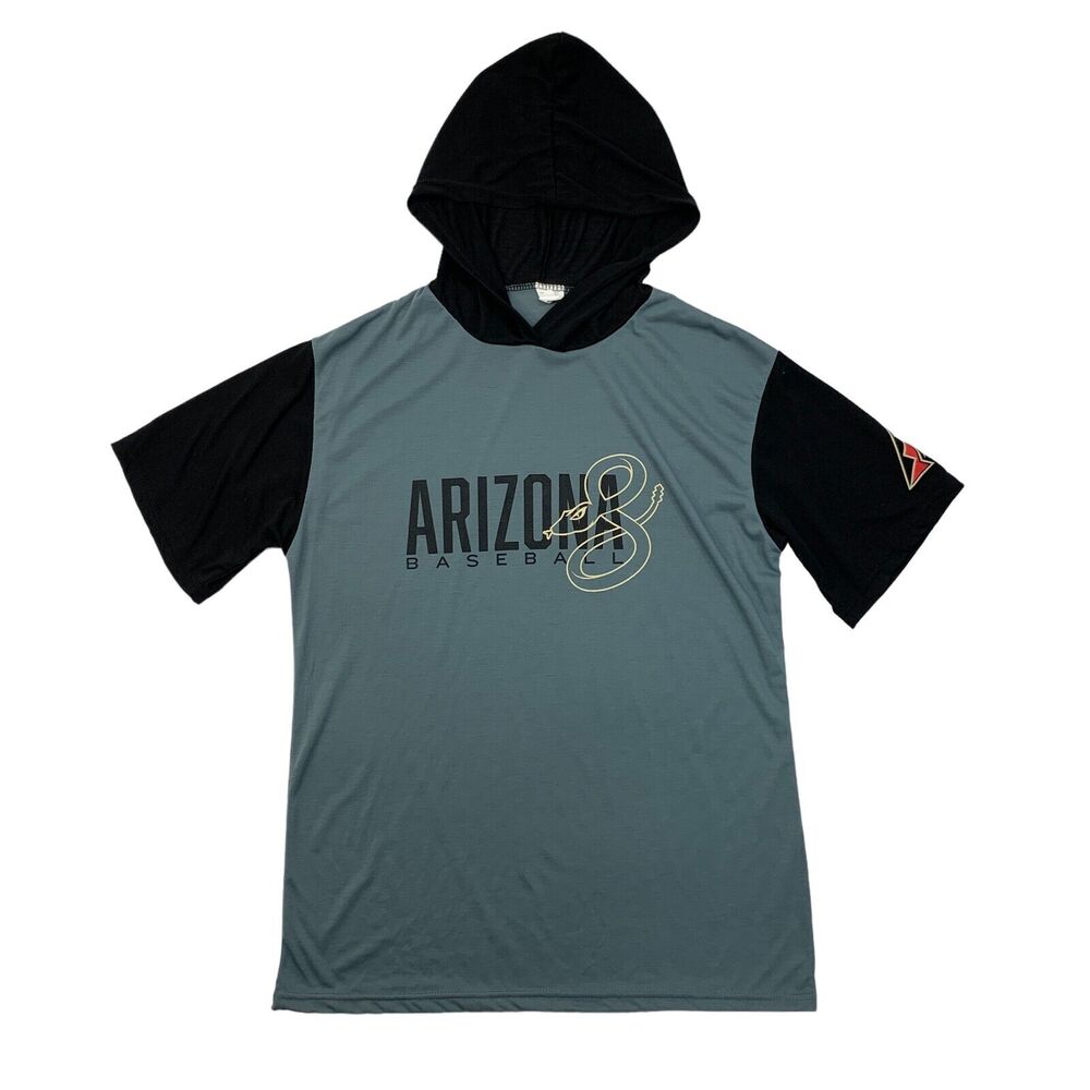 Sixth Man Arizona Diamondbacks T Shirt Mens M Medium Short Sleeve Hooded Tee